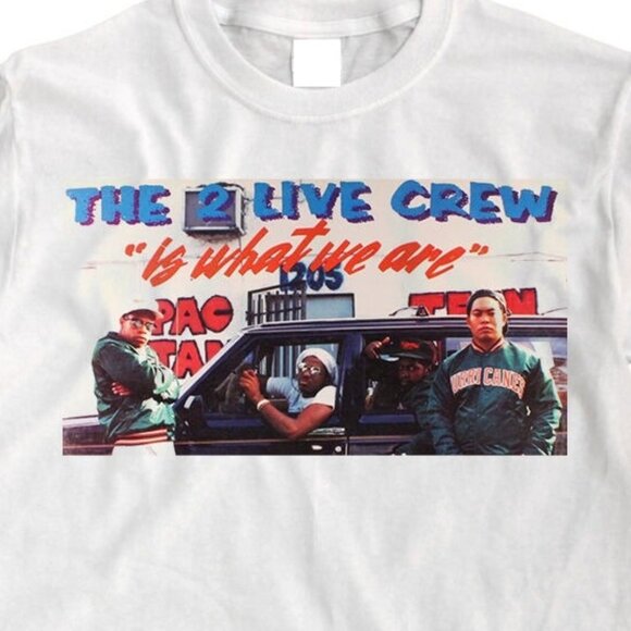 The 2 Live Crew Hip Hop Band RIP Fresh Kid Ice Classic Rap Music T-Shirt 166 - Picture 2 of 5